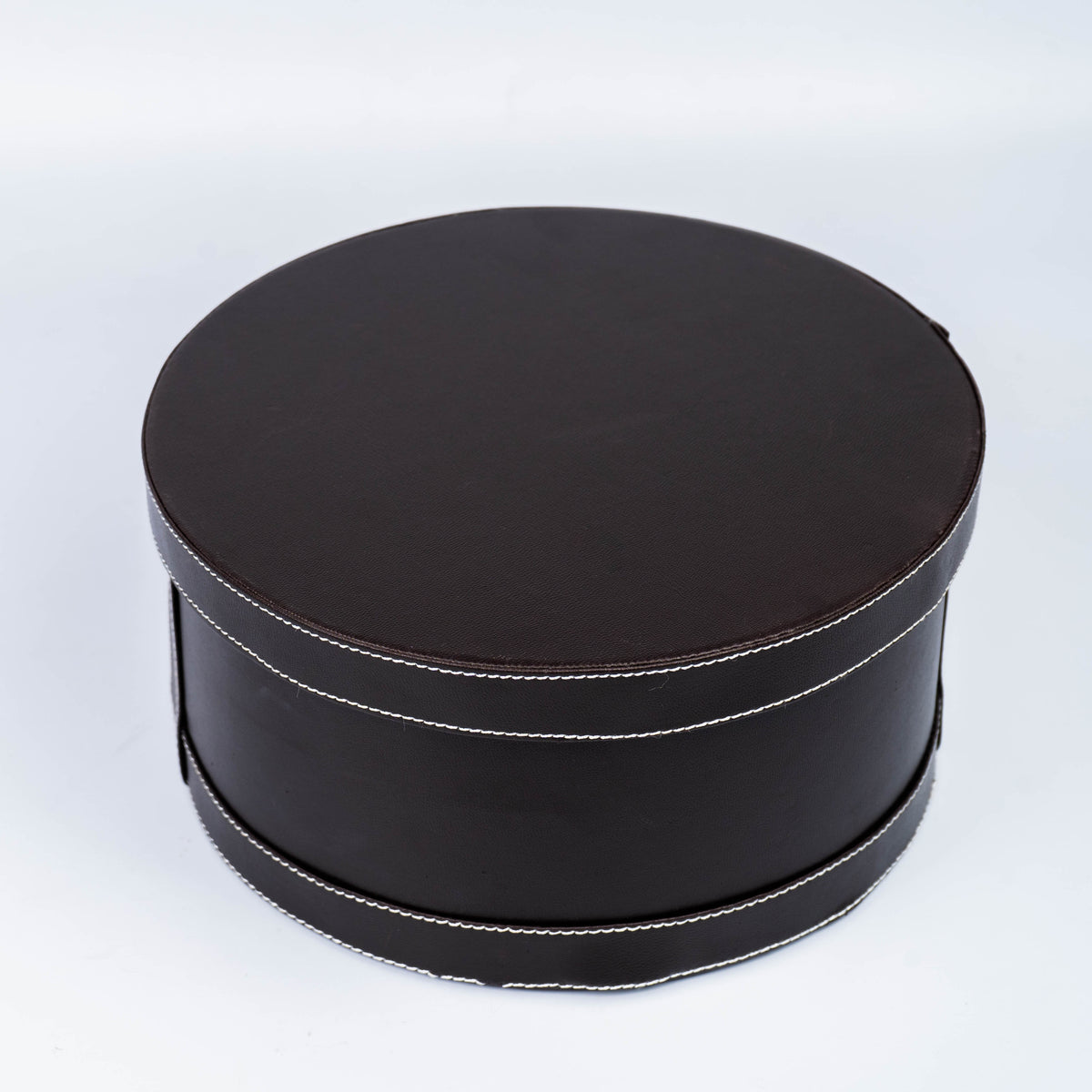 Round Leather Box The Zappy Box