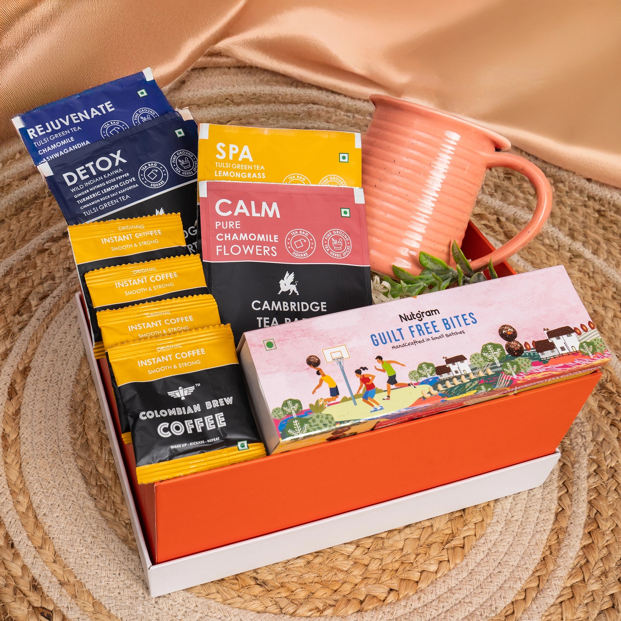 Brew Break Tea Coffee Gift Hamper For Relaxation The Zappy Box brew-break-tea-coffee-gift-hamper-for-relaxation-the-zappy-box