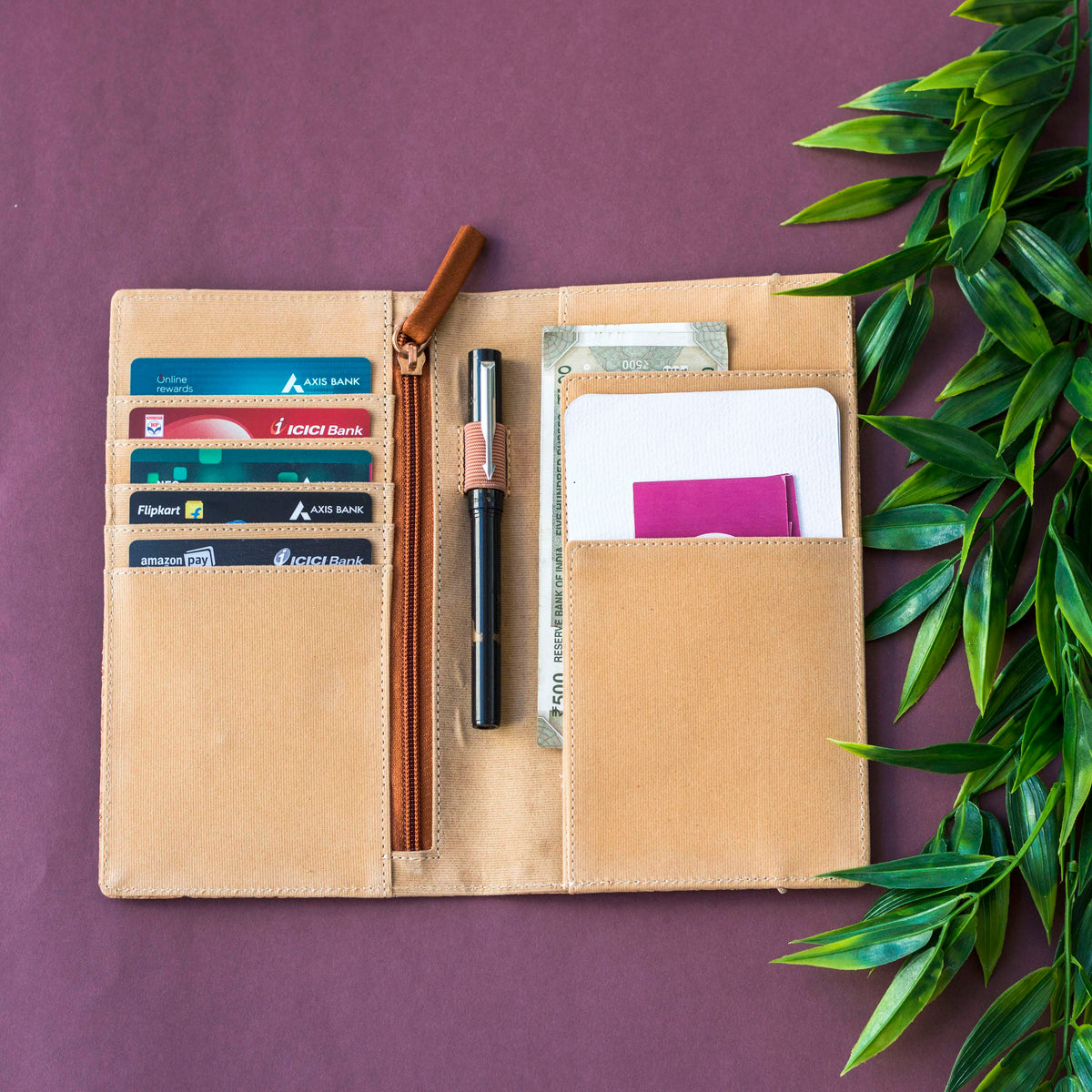 Cork Passport Organiser The Zappy Box