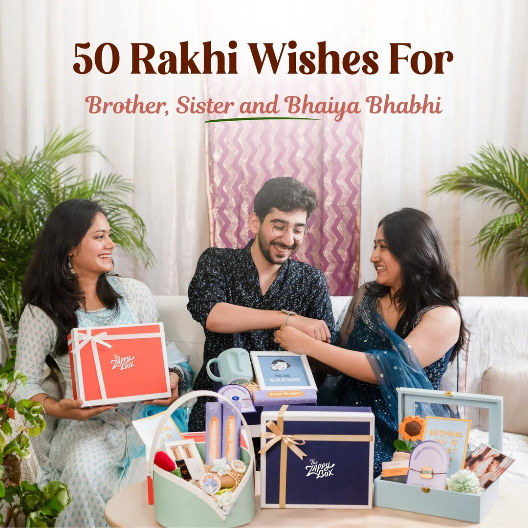 50 Rakhi Wishes for Brother, Sister and Bhaiya Bhabhi (2026)