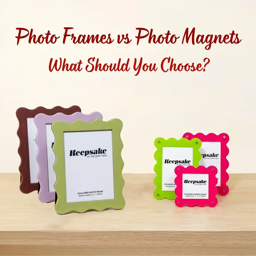 Photo Magnets vs Photo Frames: What Should You Choose?