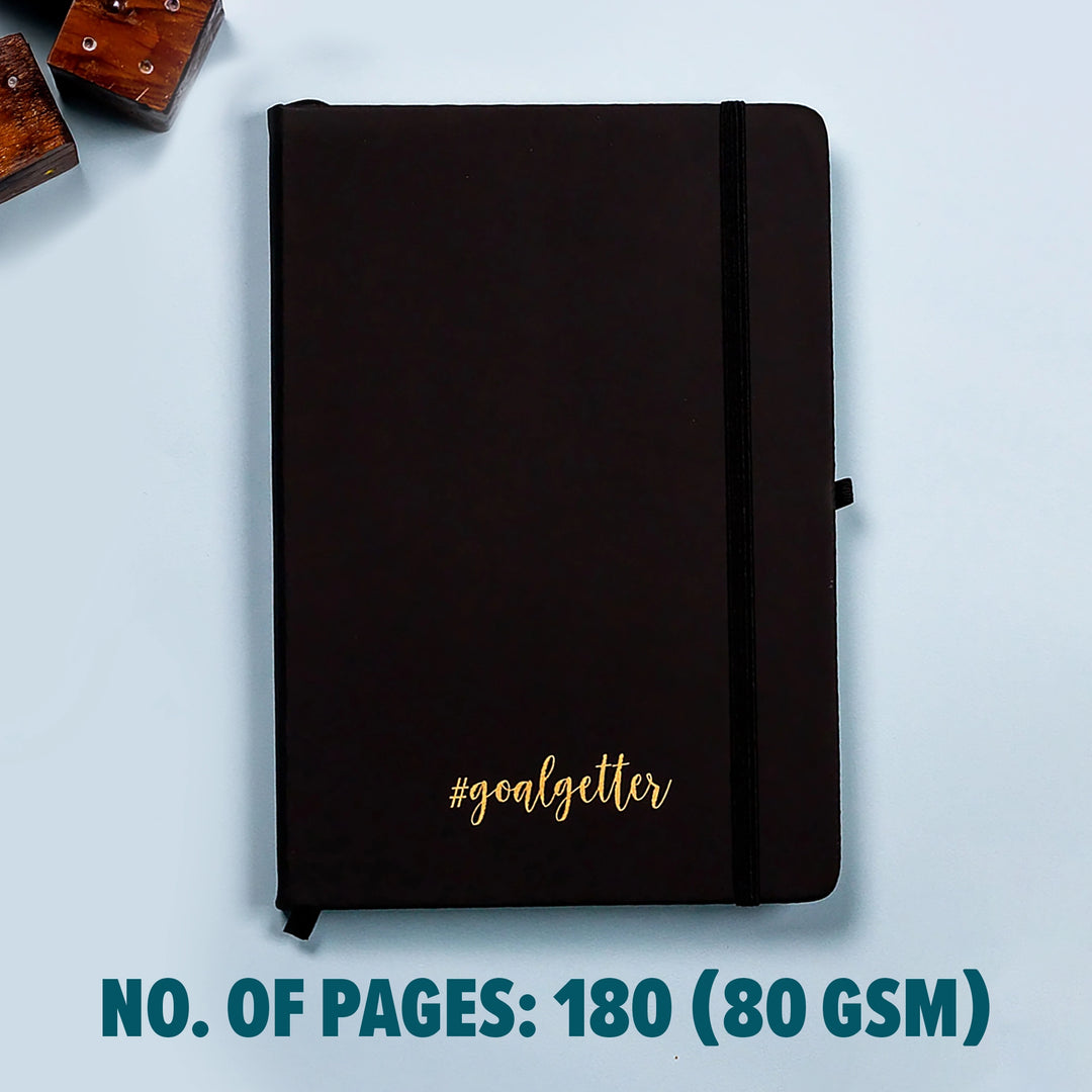 A5 Goal Getter Hardbound Notebook