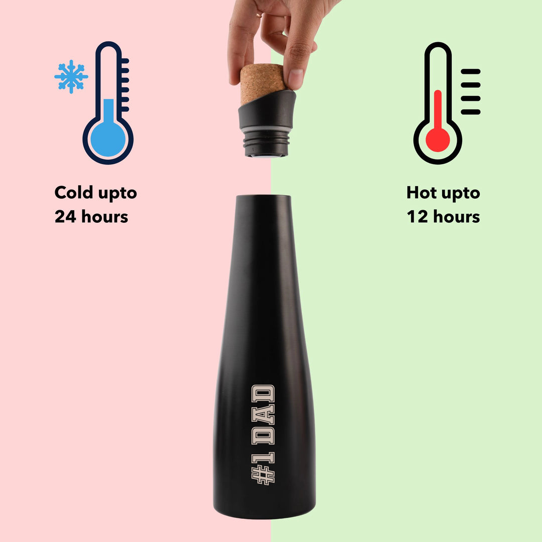 #1 Dad Stainless Steel Bottle