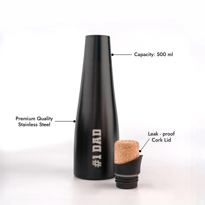 #1 Dad Stainless Steel Bottle
