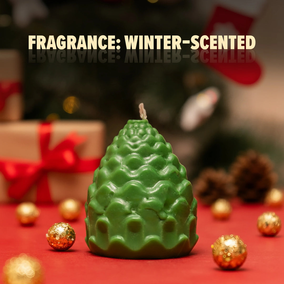 Pine Cone Candle