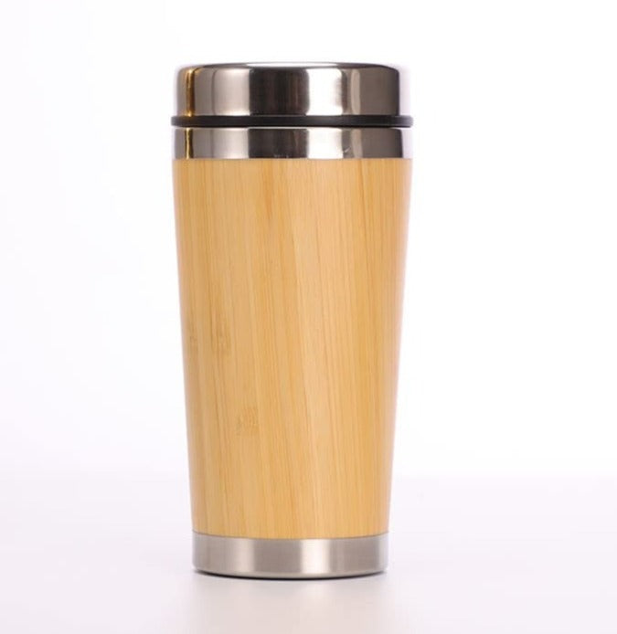 Bamboo Steel Tumbler