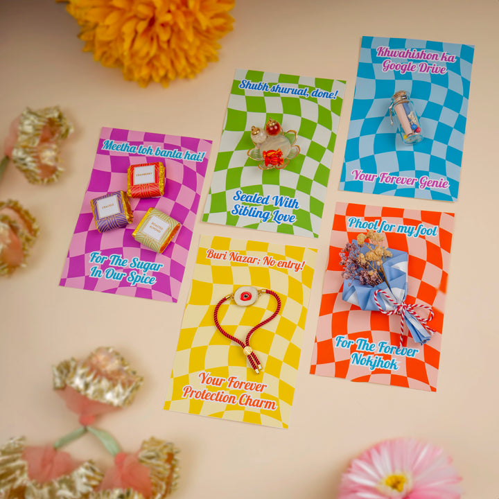 5X Love - Rakhi Surprise Cards