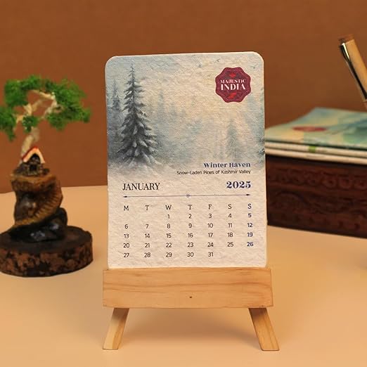 Magic India Plantable Calendar 2025 The Zappy Box