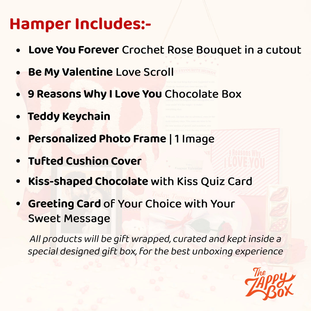 7 Days Valentine Week Gift Set - Cupid’s Gift Box for Couples