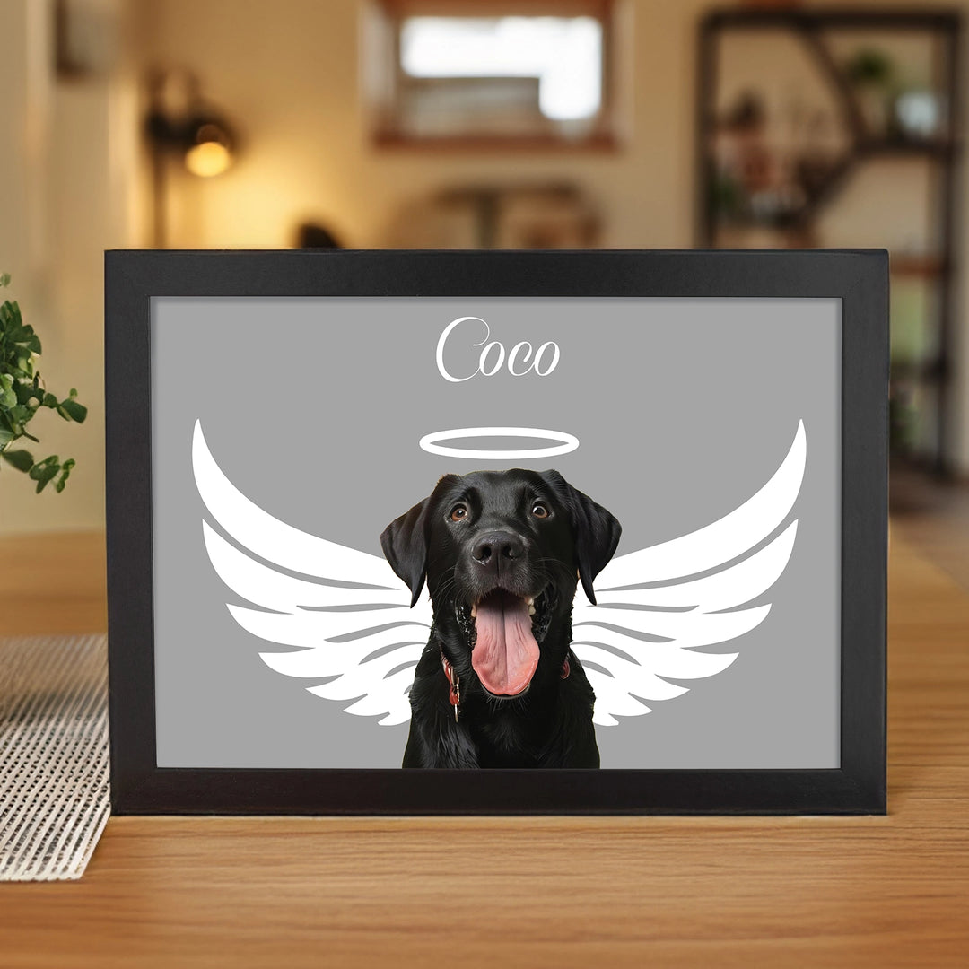 Angel Wings Memorial | Personalized Pet Frame
