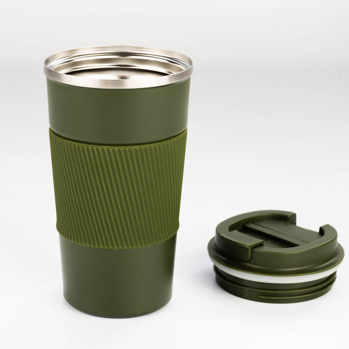 Green Insulated Vacuum Tumbler