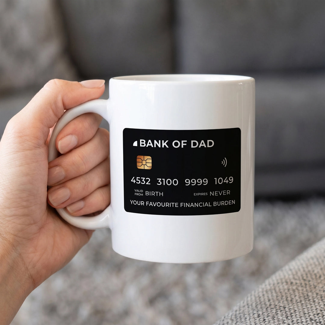 Bank Of Dad Funny Mug