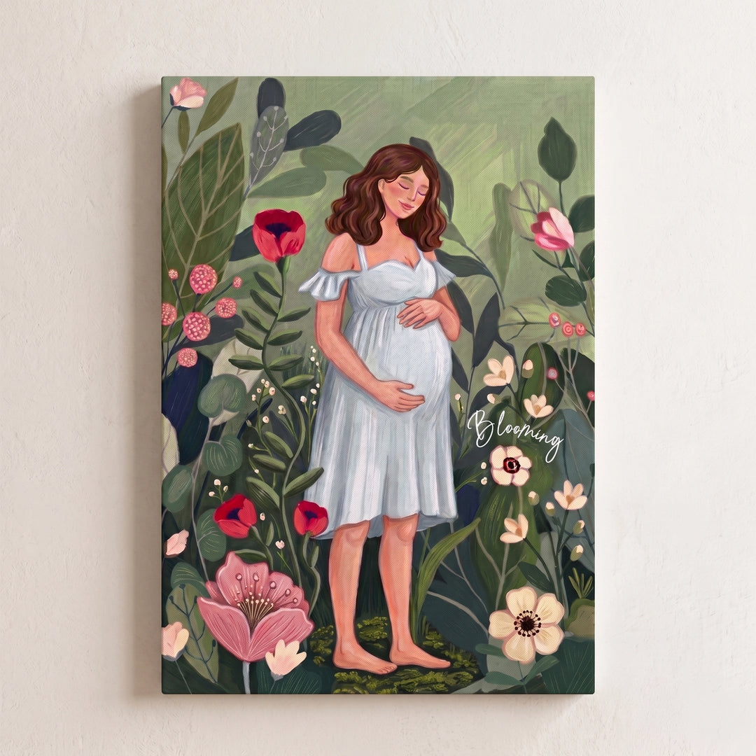 Blooming With Love | Canvas Frame | Best Mother's Day Gift