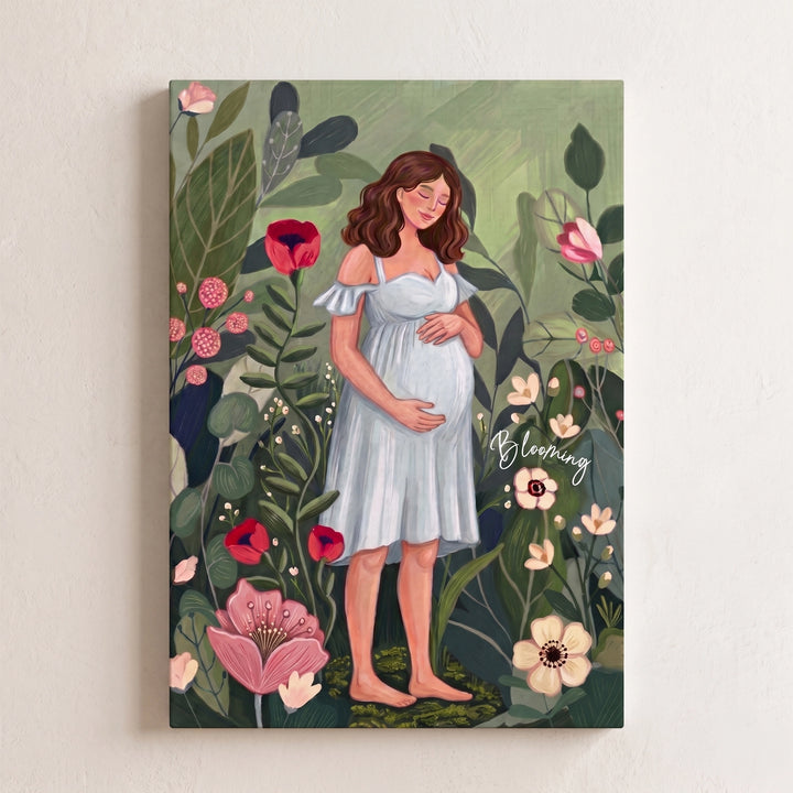 Blooming With Love | Canvas Frame | Best Mother's Day Gift