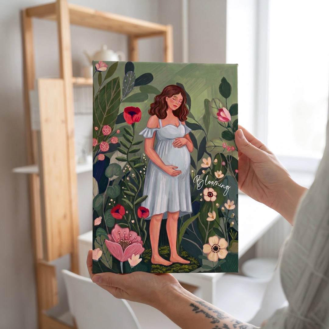 Blooming With Love | Canvas Frame | Best Mother's Day Gift