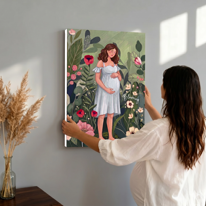Blooming With Love | Canvas Frame | Best Mother's Day Gift
