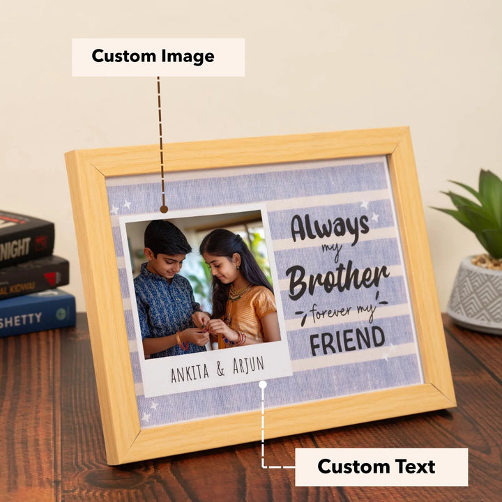 Personalized Brother Quote Frame