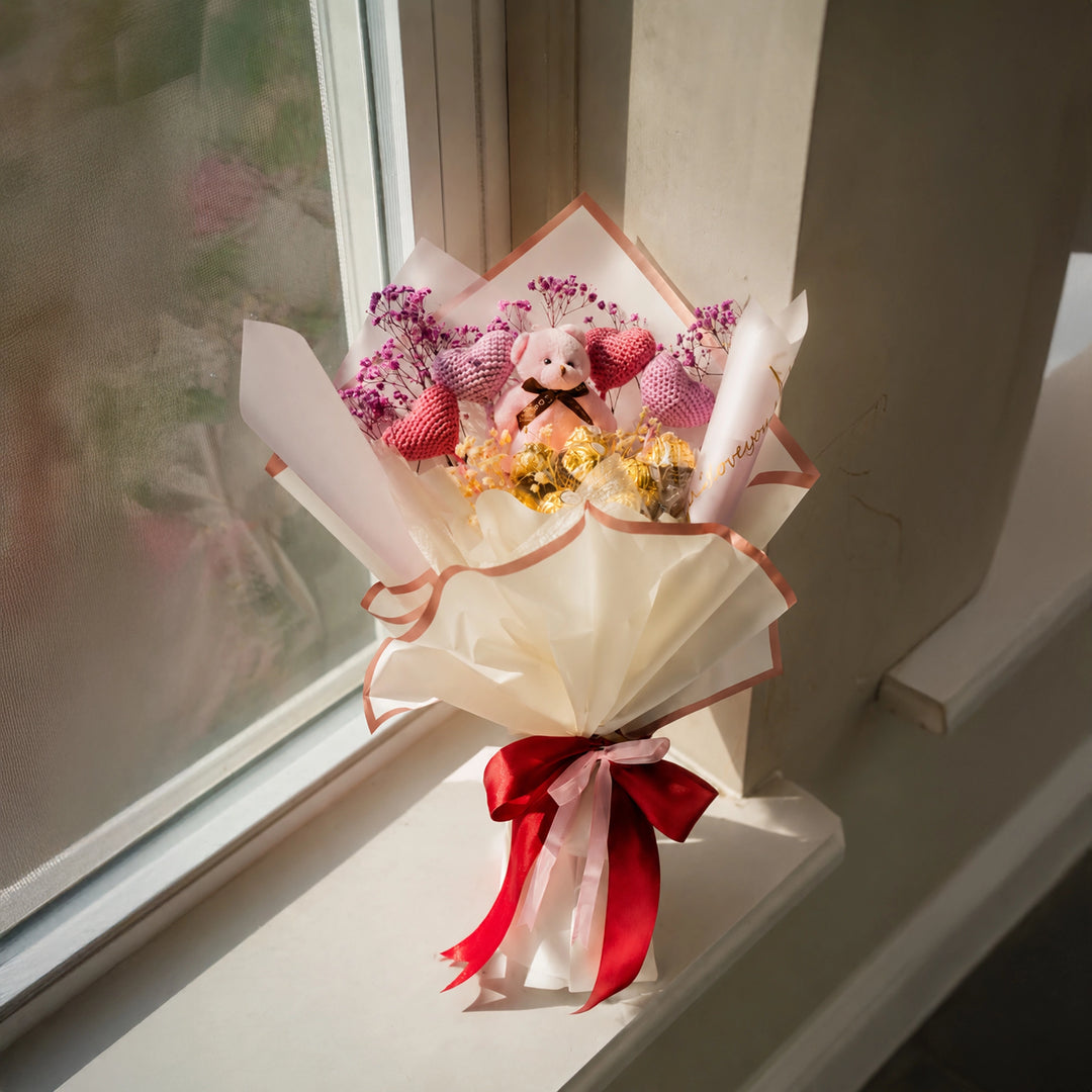 Choco Cuddle Special Love Bouquet
