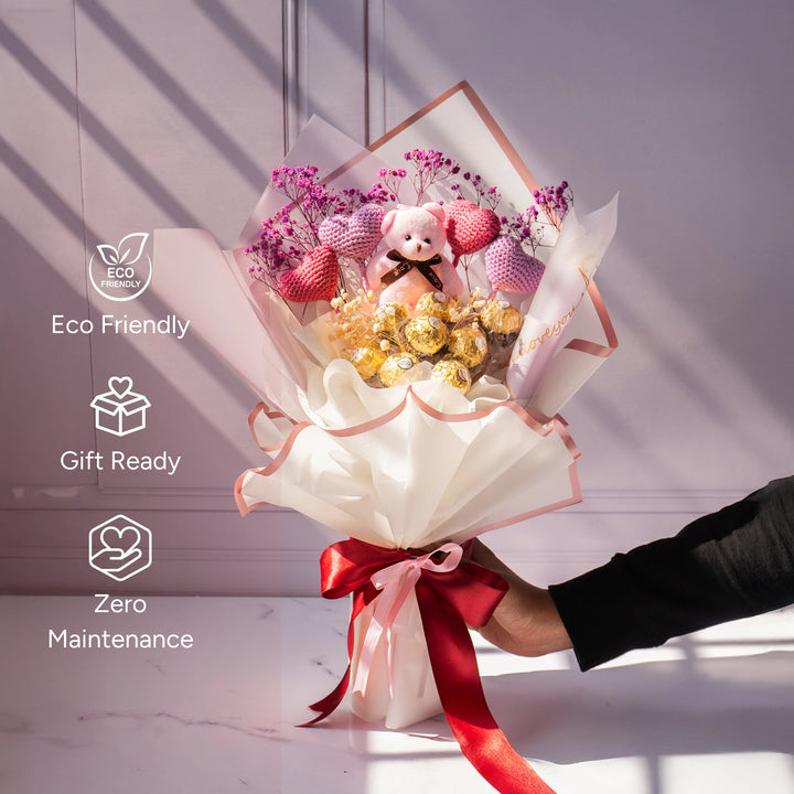 Choco Cuddle Special Love Bouquet