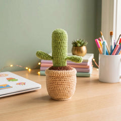 Crochet Cactus Pot
