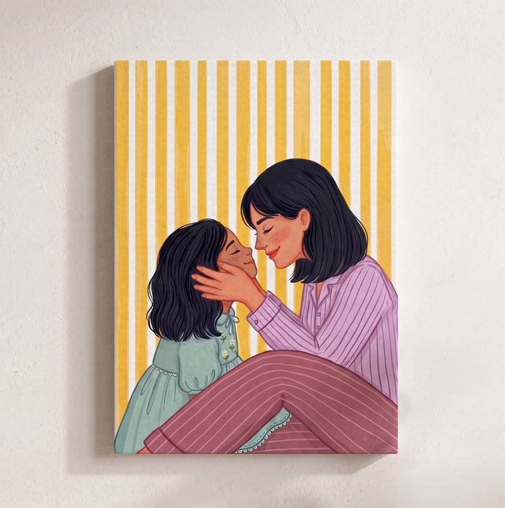 My First Love - Mother Daughter | Canvas Frame