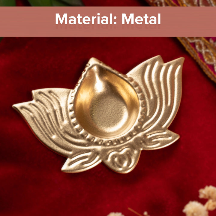 Decorative Lotus Diya