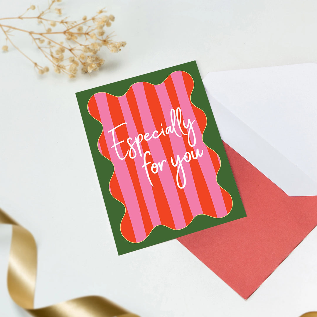 Personalized Hand-Written Greeting Card