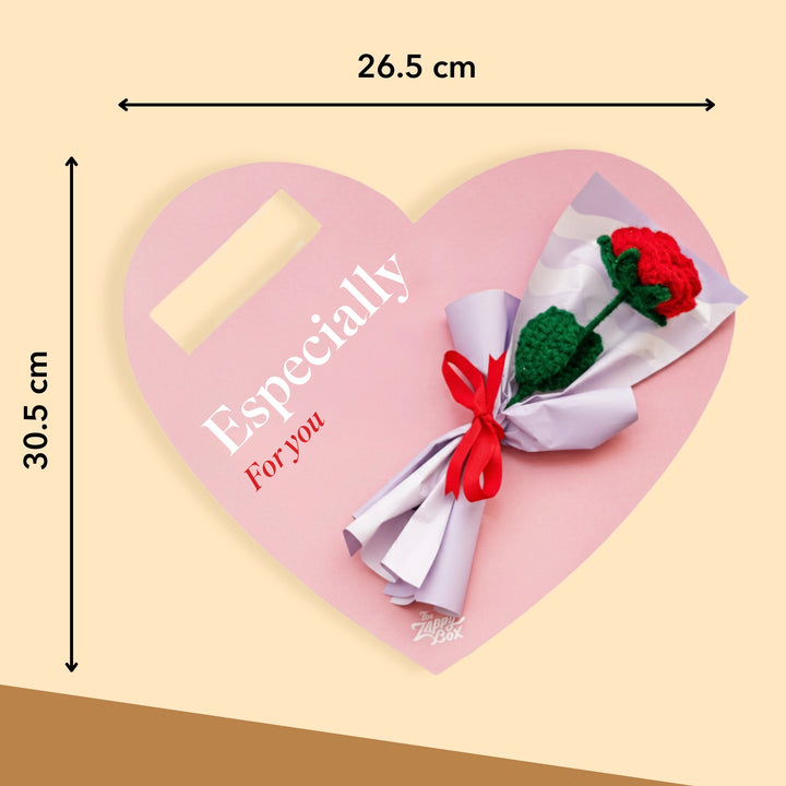 Especially For You Crochet Rose Flower