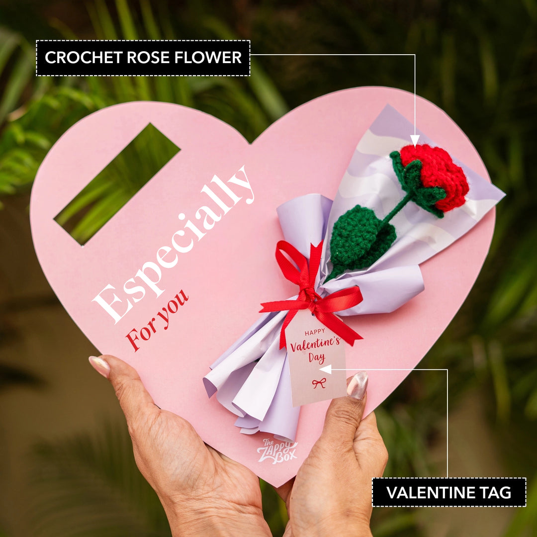 Especially For You Crochet Rose Flower