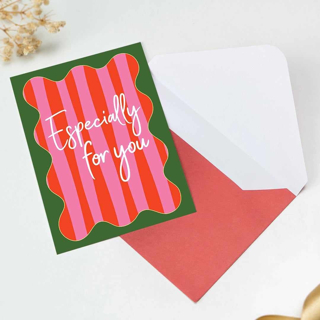 Personalized Hand-Written Greeting Card