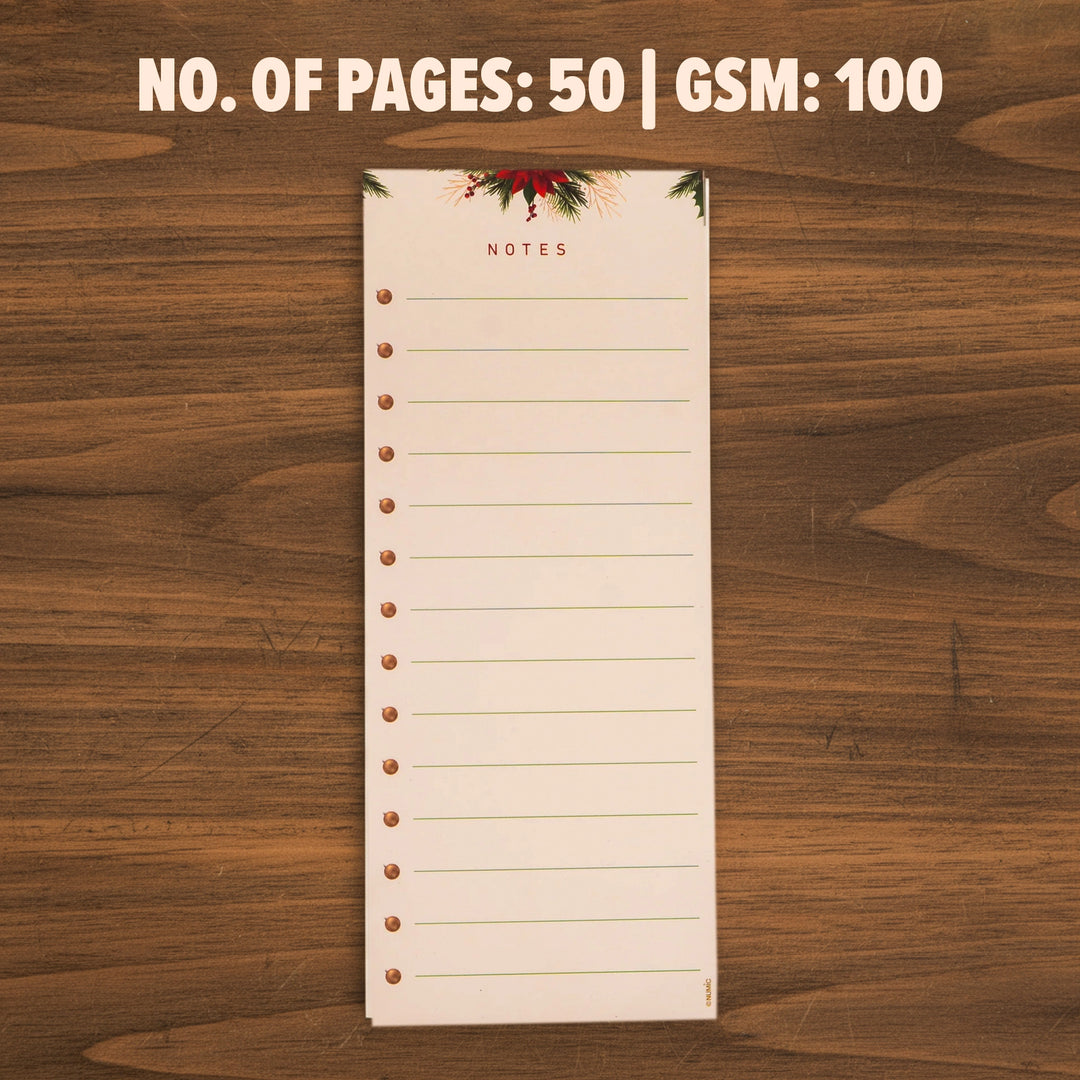 Floral To-Do Notepad