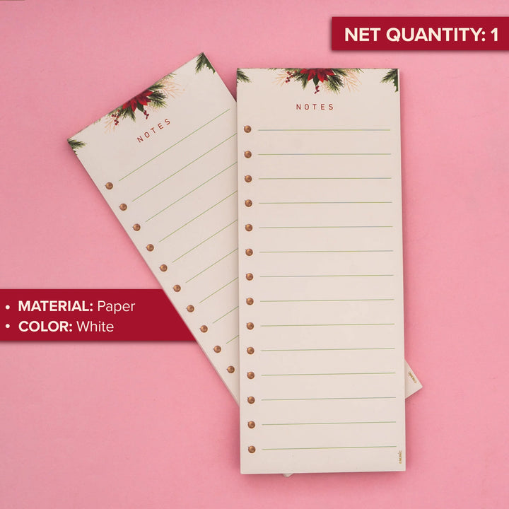 Floral To-Do Notepad