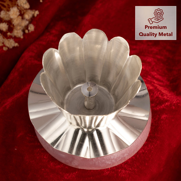Flower Bud Resin Diya
