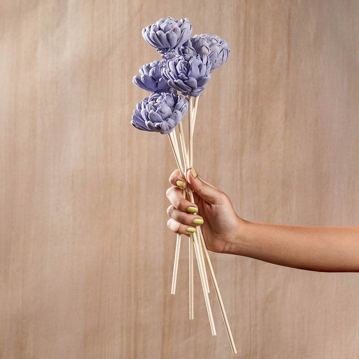 Forever Bloom Rosette Stem - Lilac | Sola Wood Flower