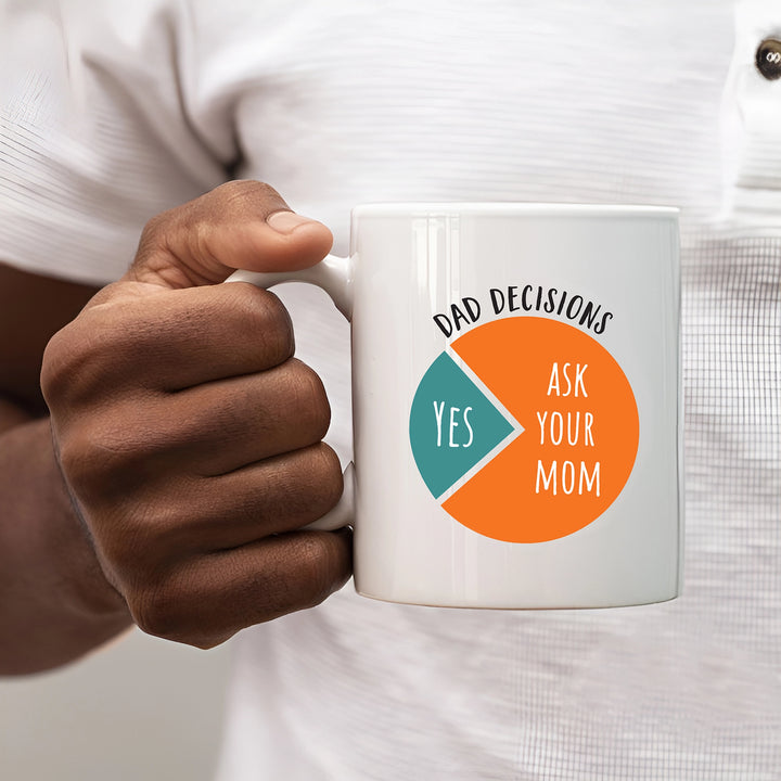 Funny Dad Decisions Mug