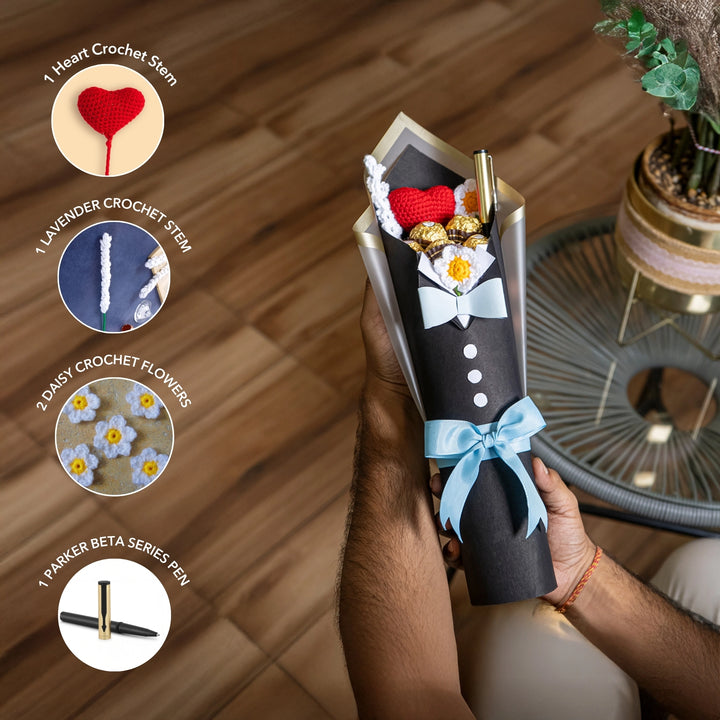 Gentleman Chocolate Bouquet