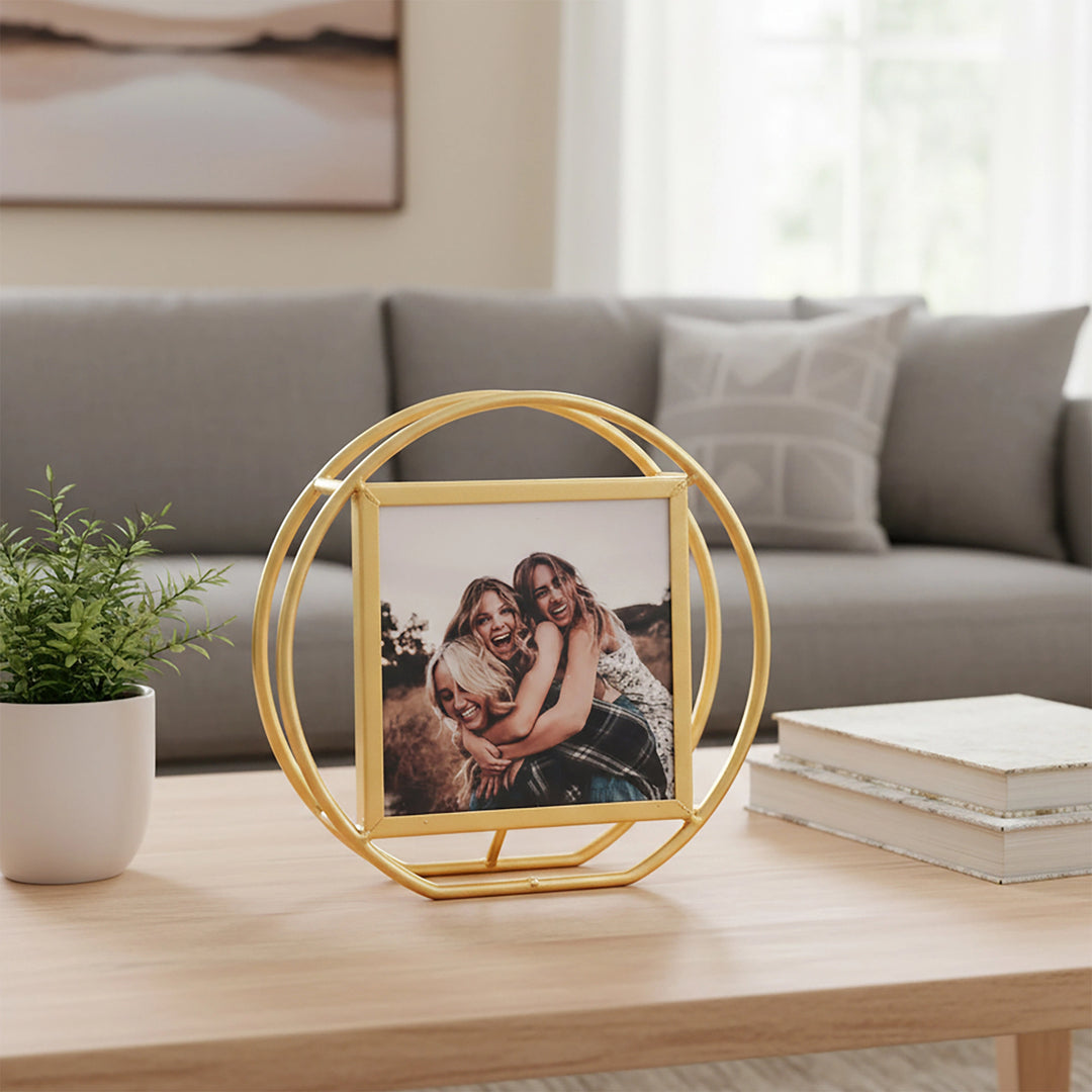Golden Photo | Personalized Metal Photo Frame