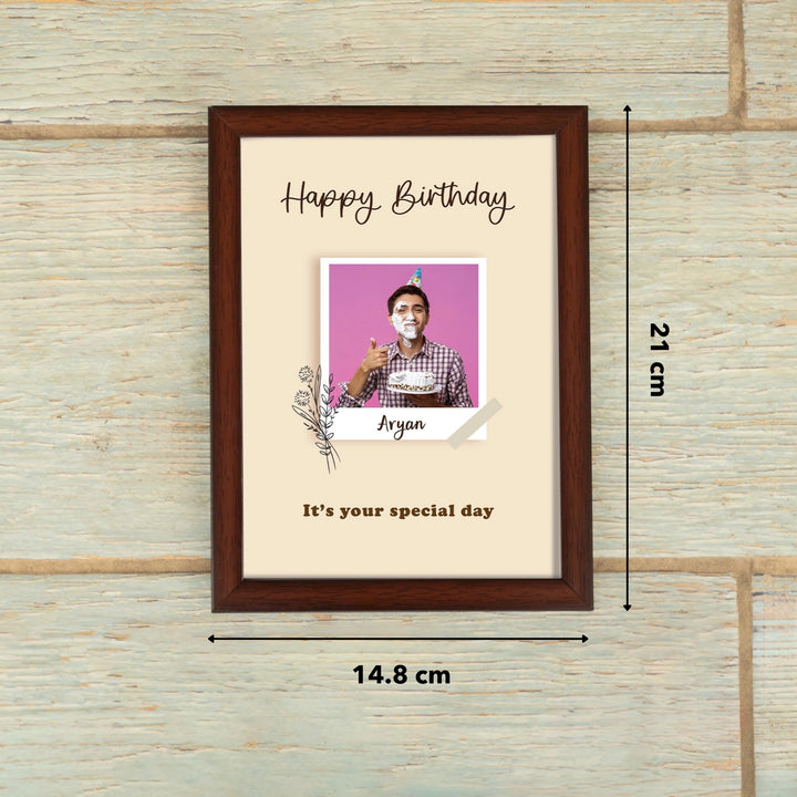 Happy Birthday Frame