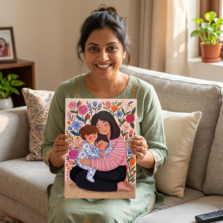 Her Whole World | Canvas Frame