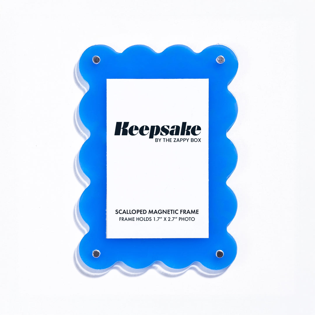 Keepsake Scalloped Magnetic Frame