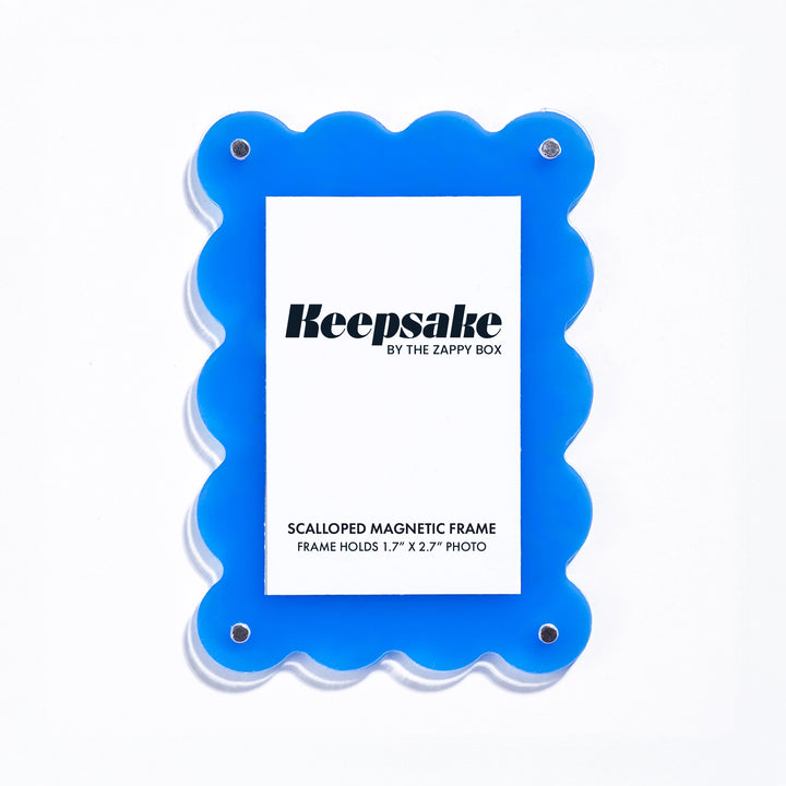Keepsake Scalloped Magnetic Frame
