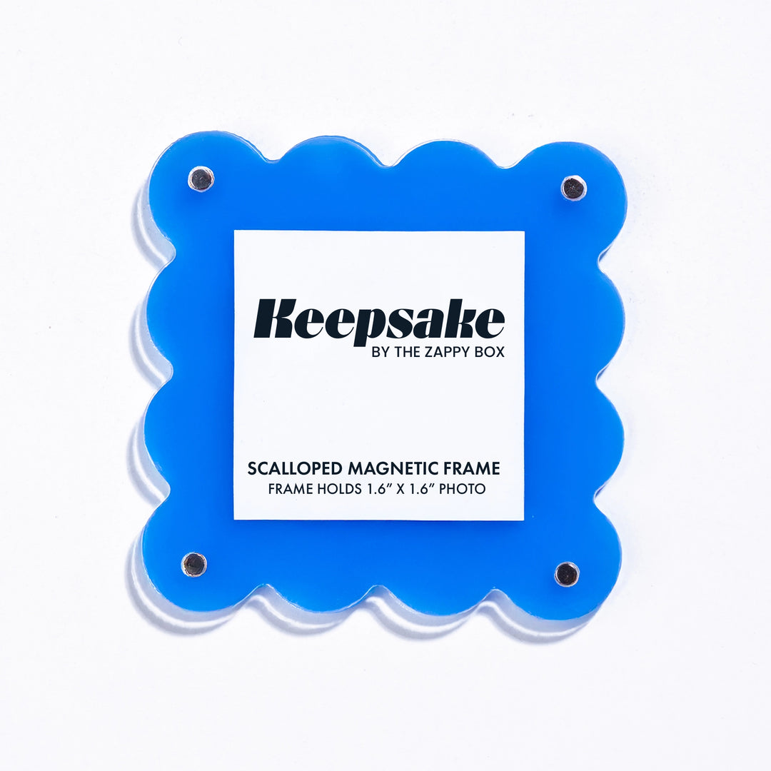 Keepsake Scalloped Magnetic Frame