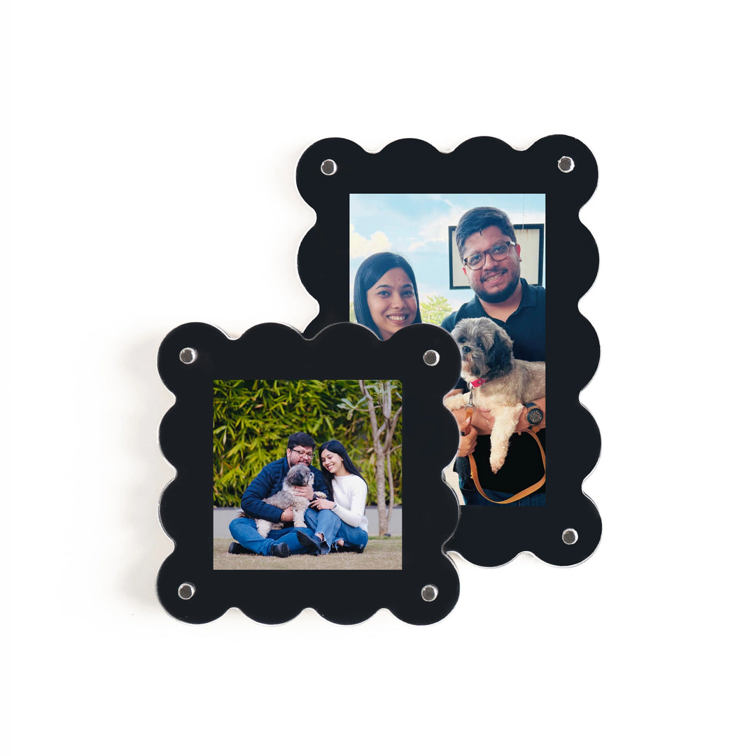 Keepsake Scalloped Magnetic Frame