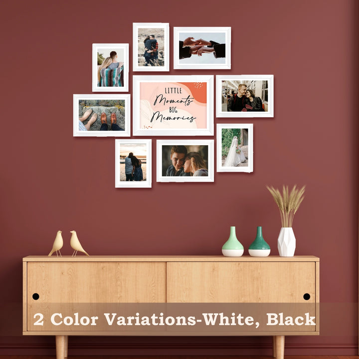 Little Moments & Big Memories Frames | Set of 9
