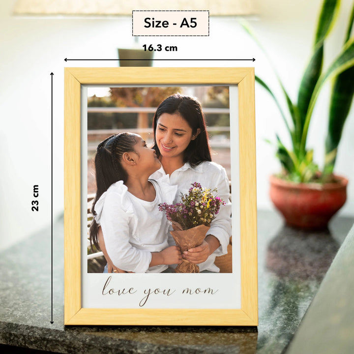 Love You Mom Photo Frame