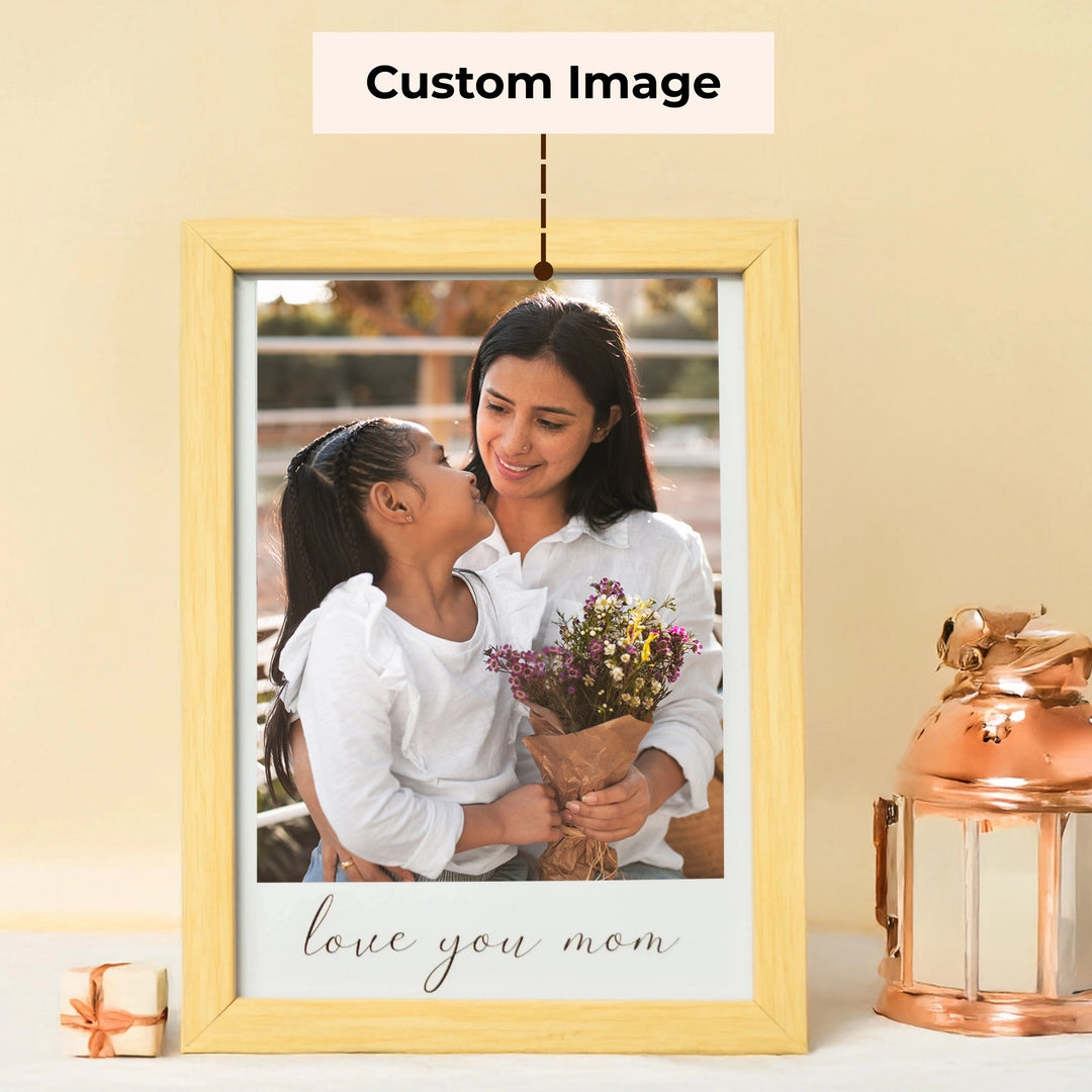 Love You Mom Photo Frame