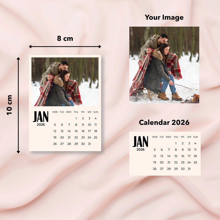 Magnetic Calendar 2026