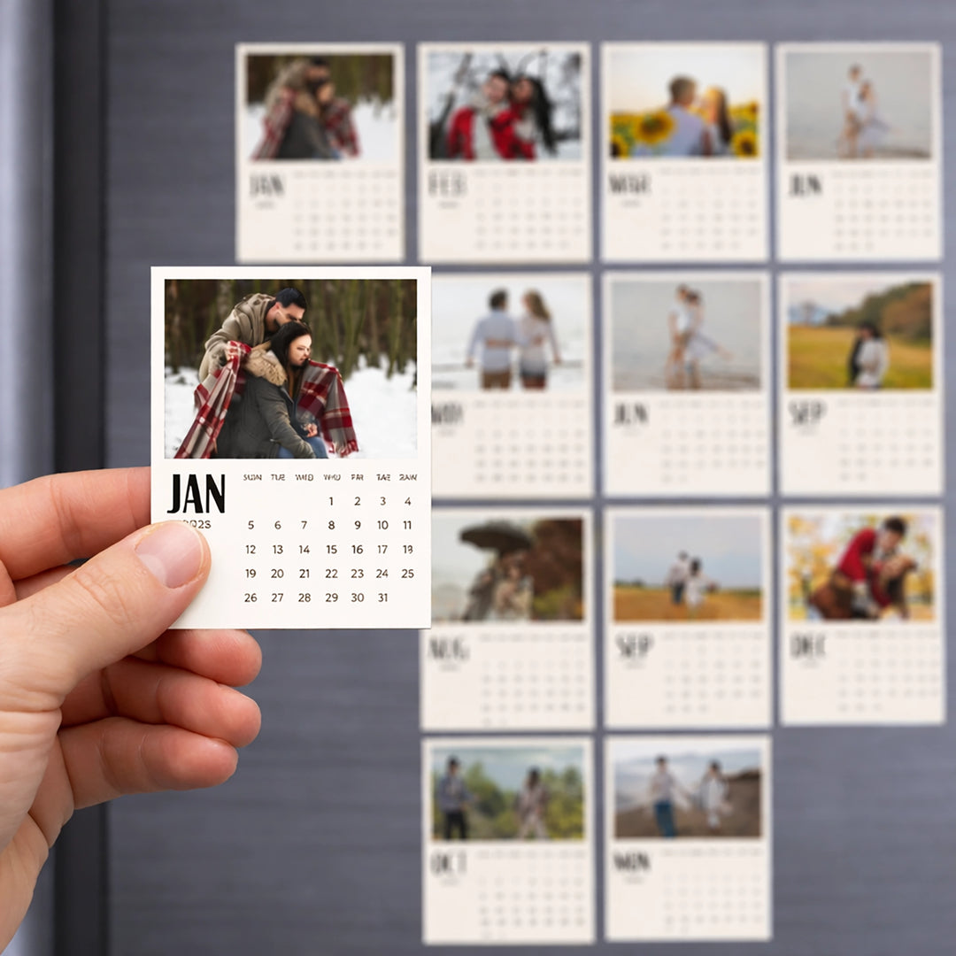 Magnetic Calendar 2026