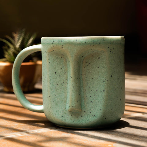 Ceramic 3D Face Mug