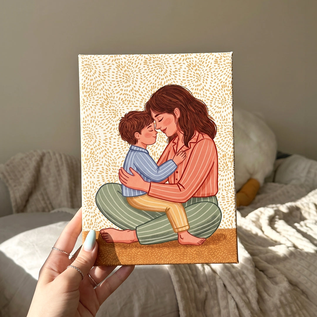 My Safe Place - Mother Son | Canvas Frame